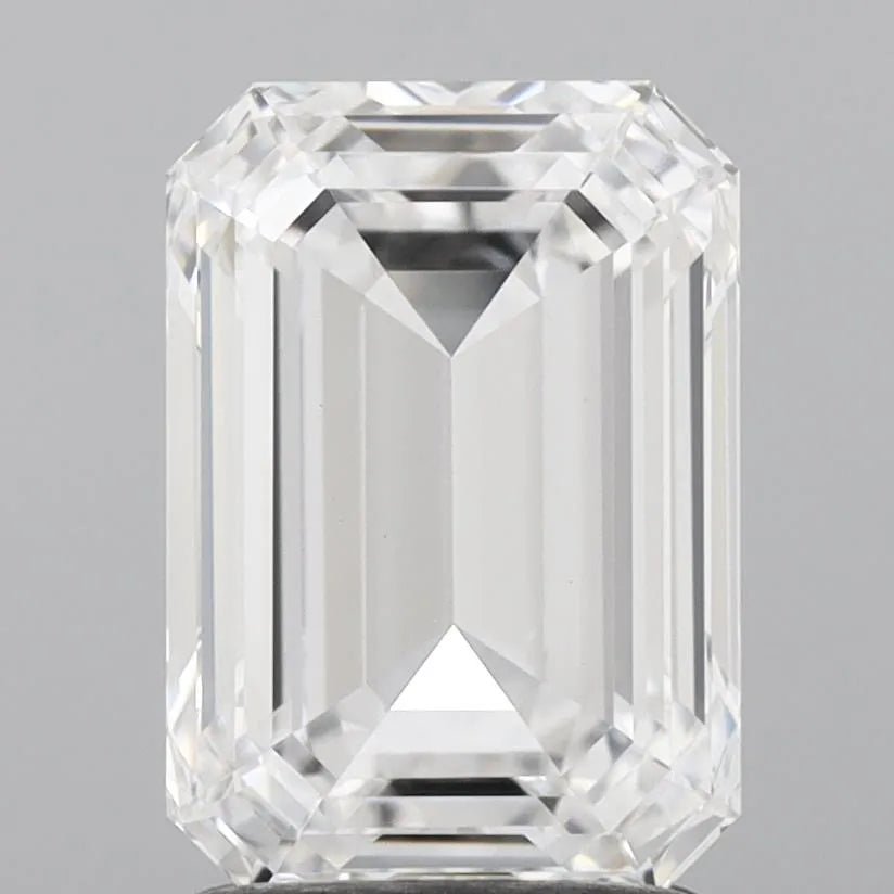2.01ct Emerald Lab Grown Diamond (Colour D, Clarity VVS2, IGI Certified)