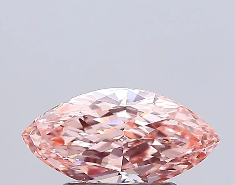 1.00ct Marquise Lab Grown Diamond (Colour Fancy Intense Pink, Clarity VVS2, IGI Certified)