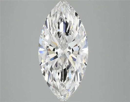 3.10ct Marquise Lab Grown Diamond (Colour D, Clarity VVS2, IGI Certified)