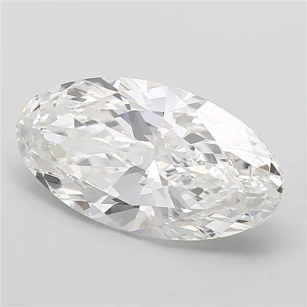 8.00ct Oval Lab Grown Diamond (Colour E, Clarity VVS2, IGI Certified)