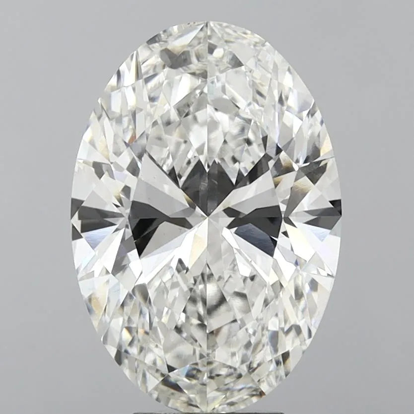 8.01ct Oval Lab Grown Diamond (Colour G, Clarity VS1, IGI Certified)