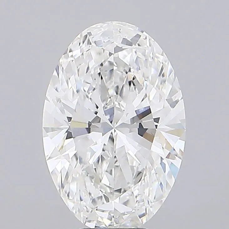 8.08ct Oval Lab Grown Diamond (Colour F, Clarity VVS2, IGI Certified)