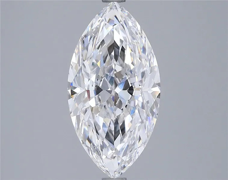 3.00ct Marquise Lab Grown Diamond (Colour D, Clarity VVS2, IGI Certified)