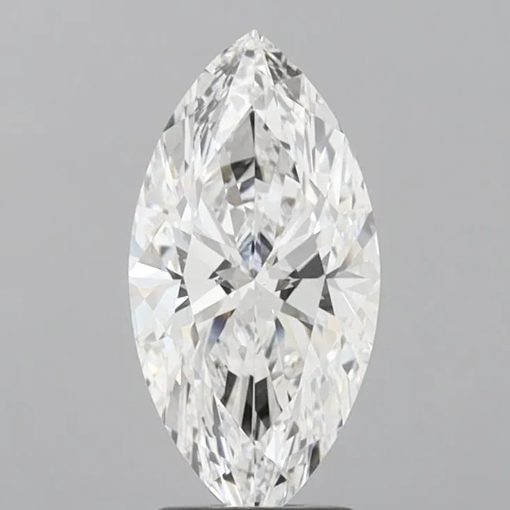 2.53ct Marquise Lab Grown Diamond (Colour F, Clarity VVS2, IGI Certified)