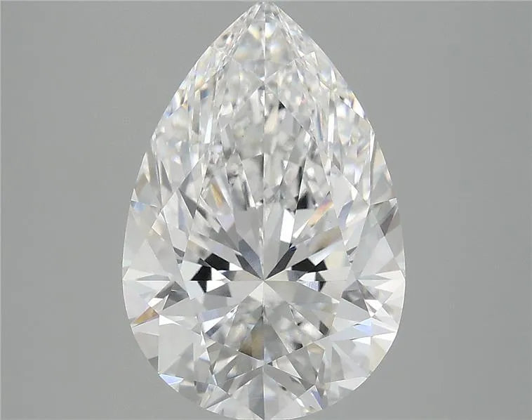 5.10ct Pear Lab Grown Diamond (Colour D, Clarity VVS2, IGI Certified)