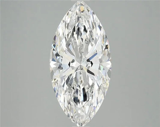 3.05ct Marquise Lab Grown Diamond (Colour E, Clarity SI1, IGI Certified)