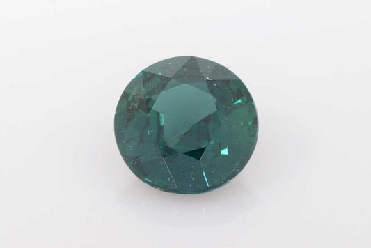 4.00ct Round Natural Sapphire (Colour Bicolor, Clarity Slightly Included, Cut Faceted)