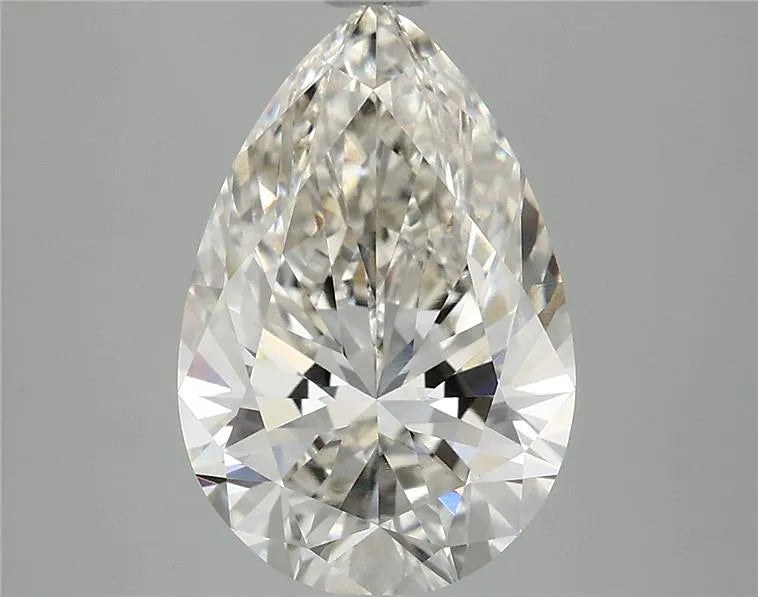 3.88ct Pear Lab Grown Diamond (Colour H, Clarity VVS2, IGI Certified)
