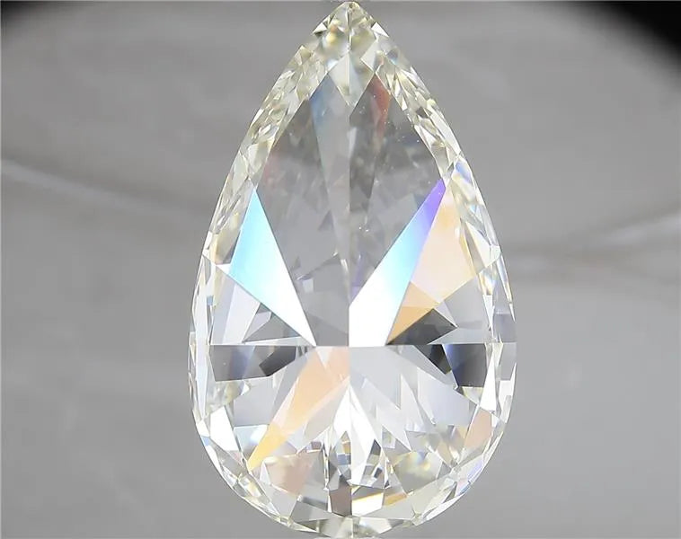 9.04ct Pear Natural Diamond (Colour J, Clarity VVS2, Cut VG, IGI Certified)