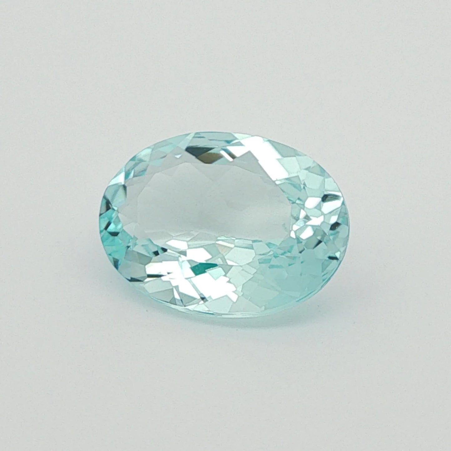 9.62ct Oval Natural Aquamarine (Colour Blue, Clarity Eye Clean, Cut Faceted)