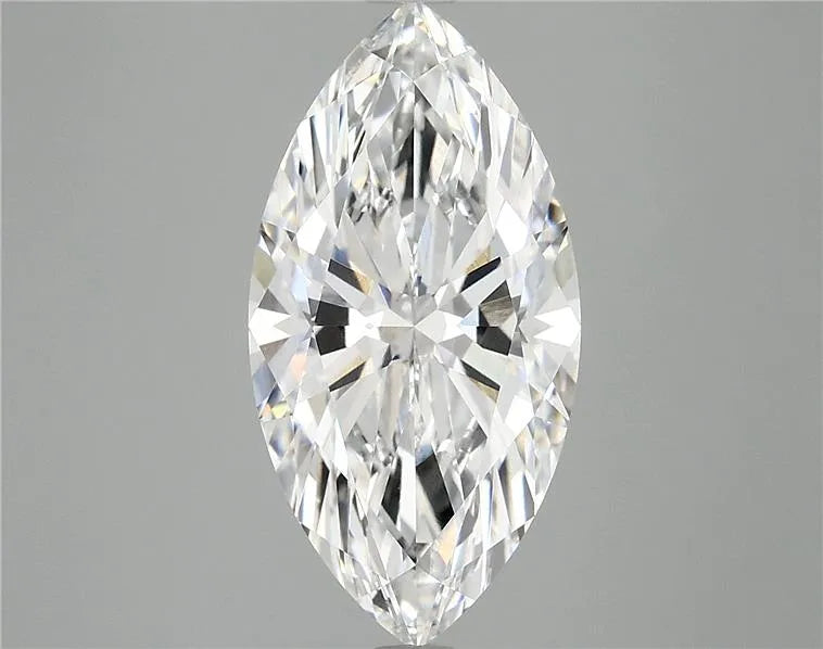 4.05ct Marquise Lab Grown Diamond (Colour D, Clarity VVS2, IGI Certified)