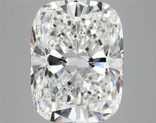 5.12ct Cushion modified Lab Grown Diamond (Colour F, Clarity VVS2, IGI Certified)