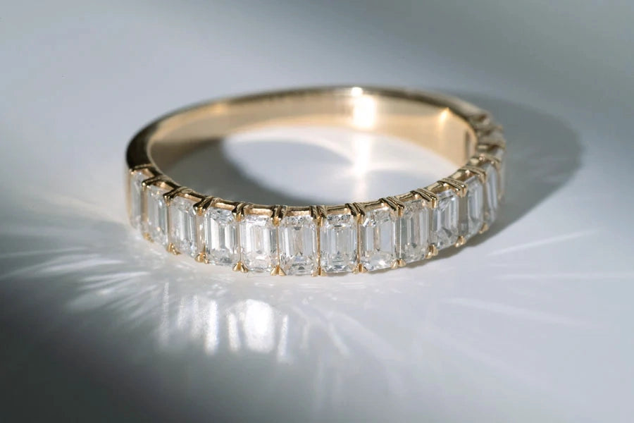 Royal Baguette 1.40ctw Lab Grown Diamond 14k Gold Band