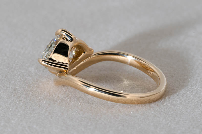The Hannah - Striking 1ct Lab Grown Marquise Diamond Engagement Ring
