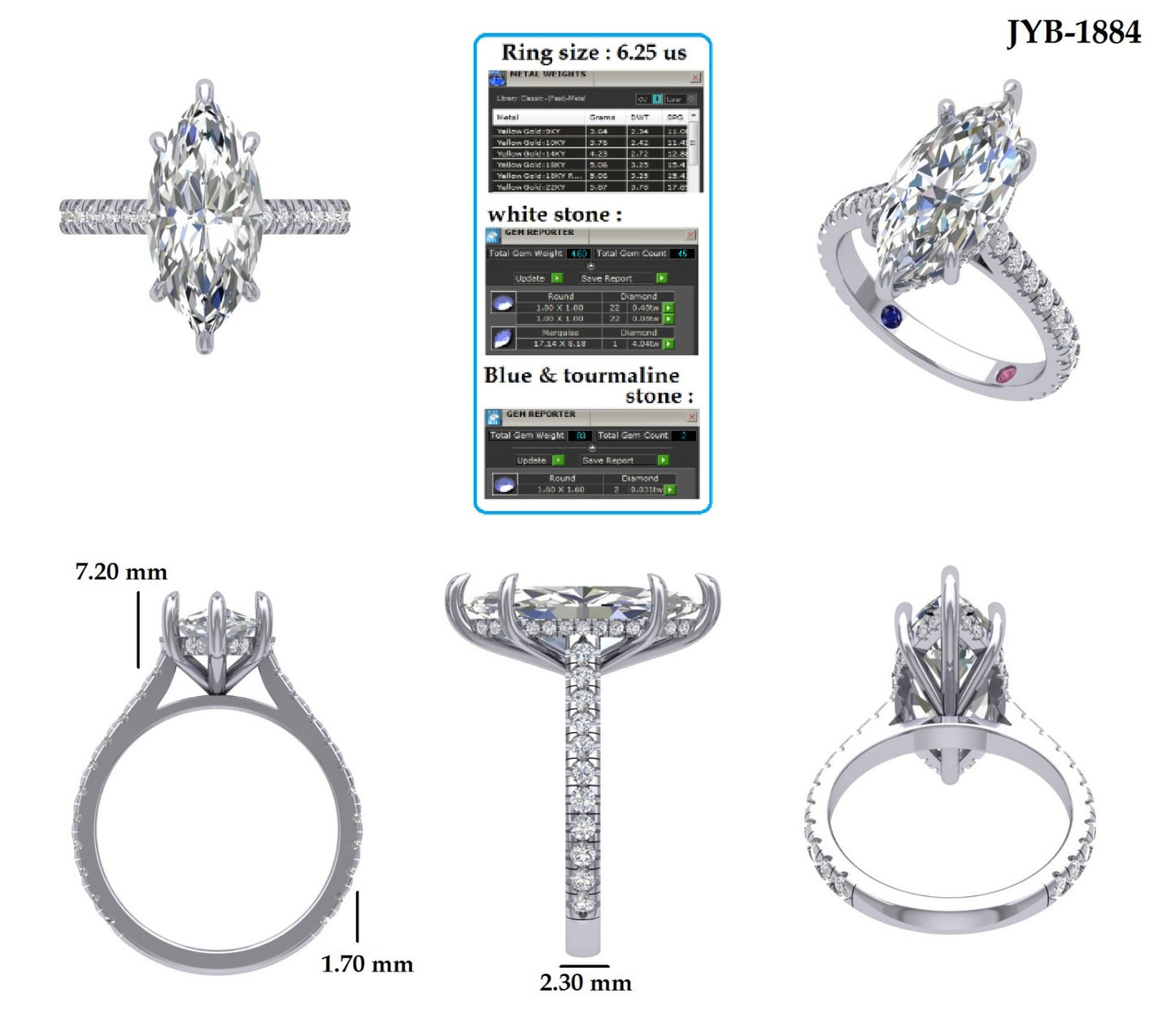 Custom Ring Order - Roshni