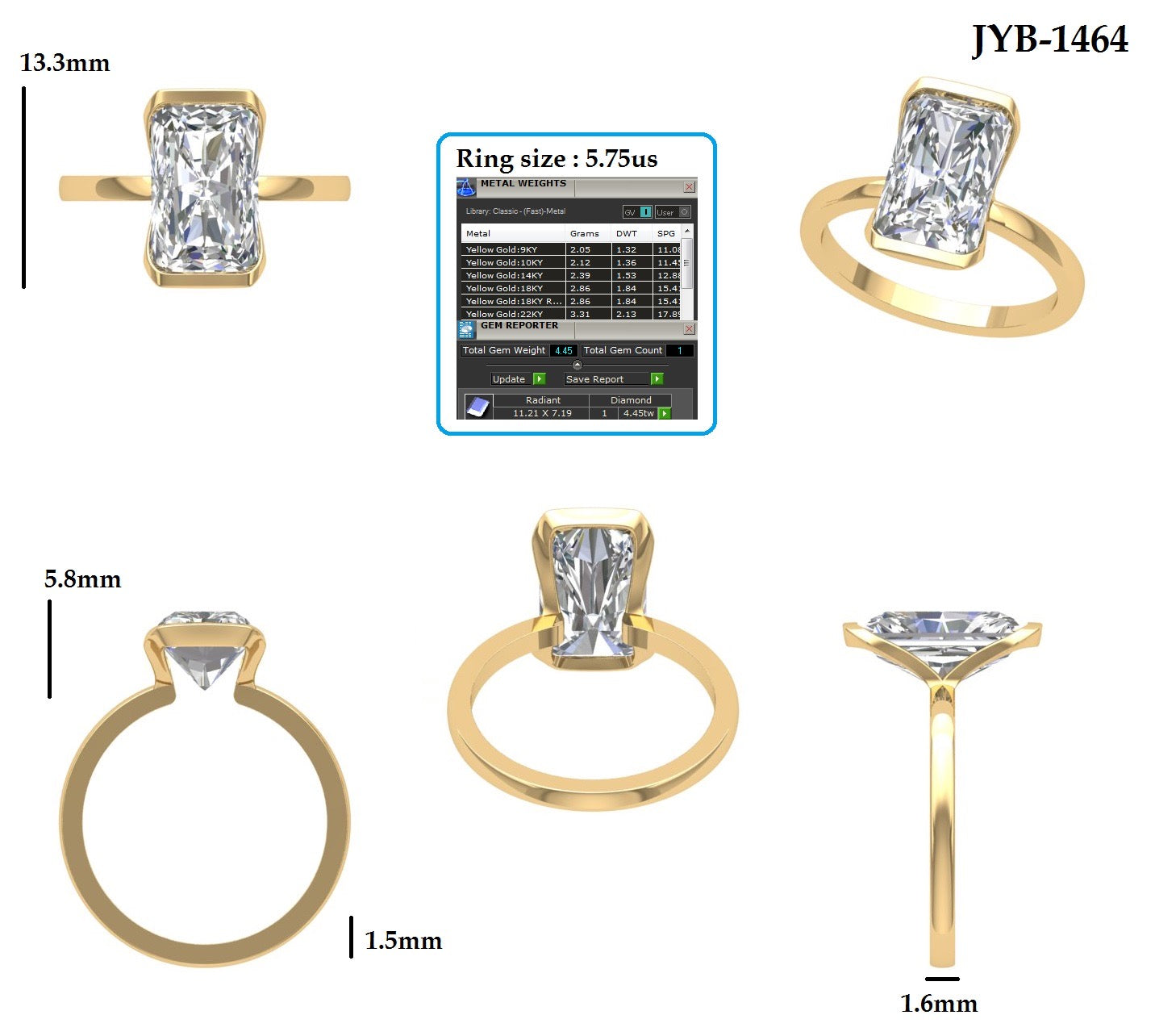 Custom Ring Order Claudia Huss