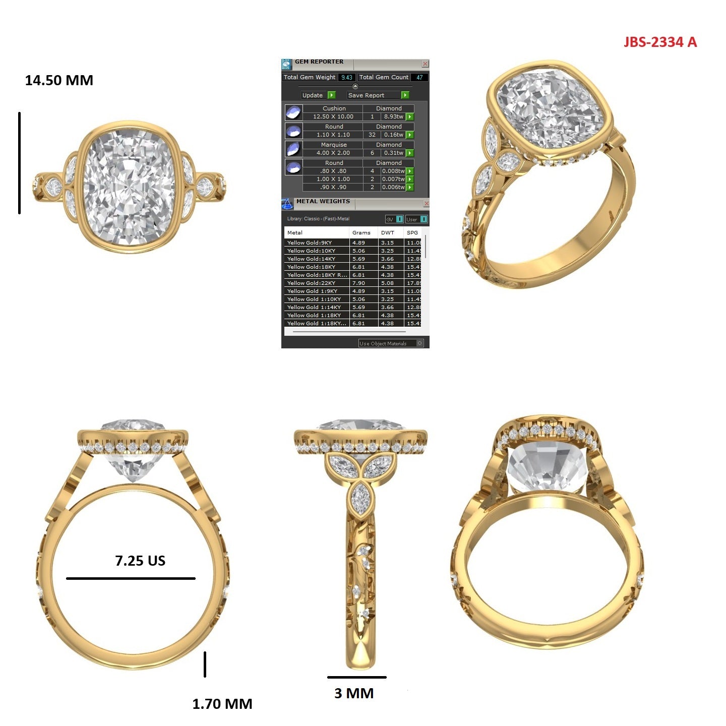 Custom Ring Order - Jason CAD change