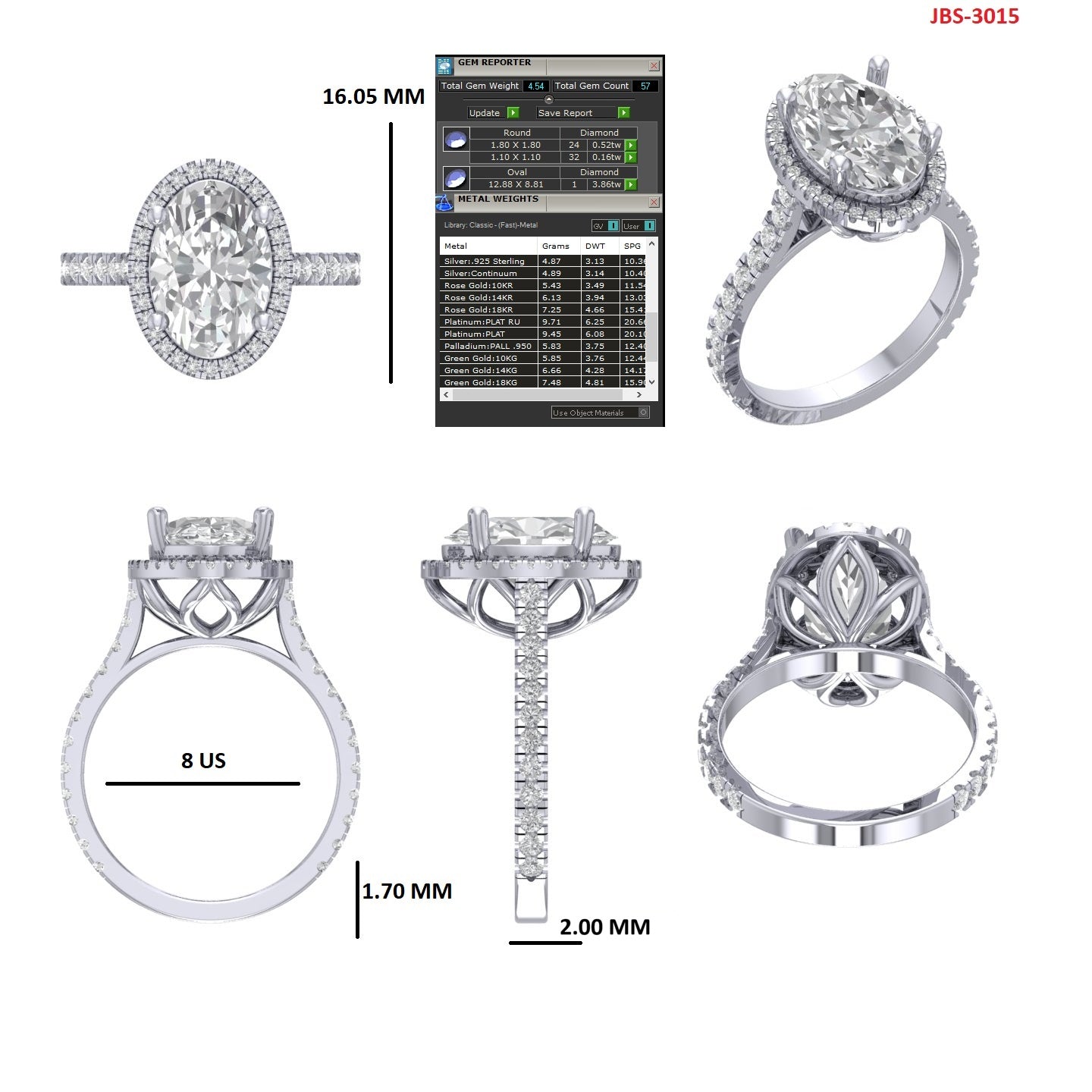 Custom Ring Order - Nelson