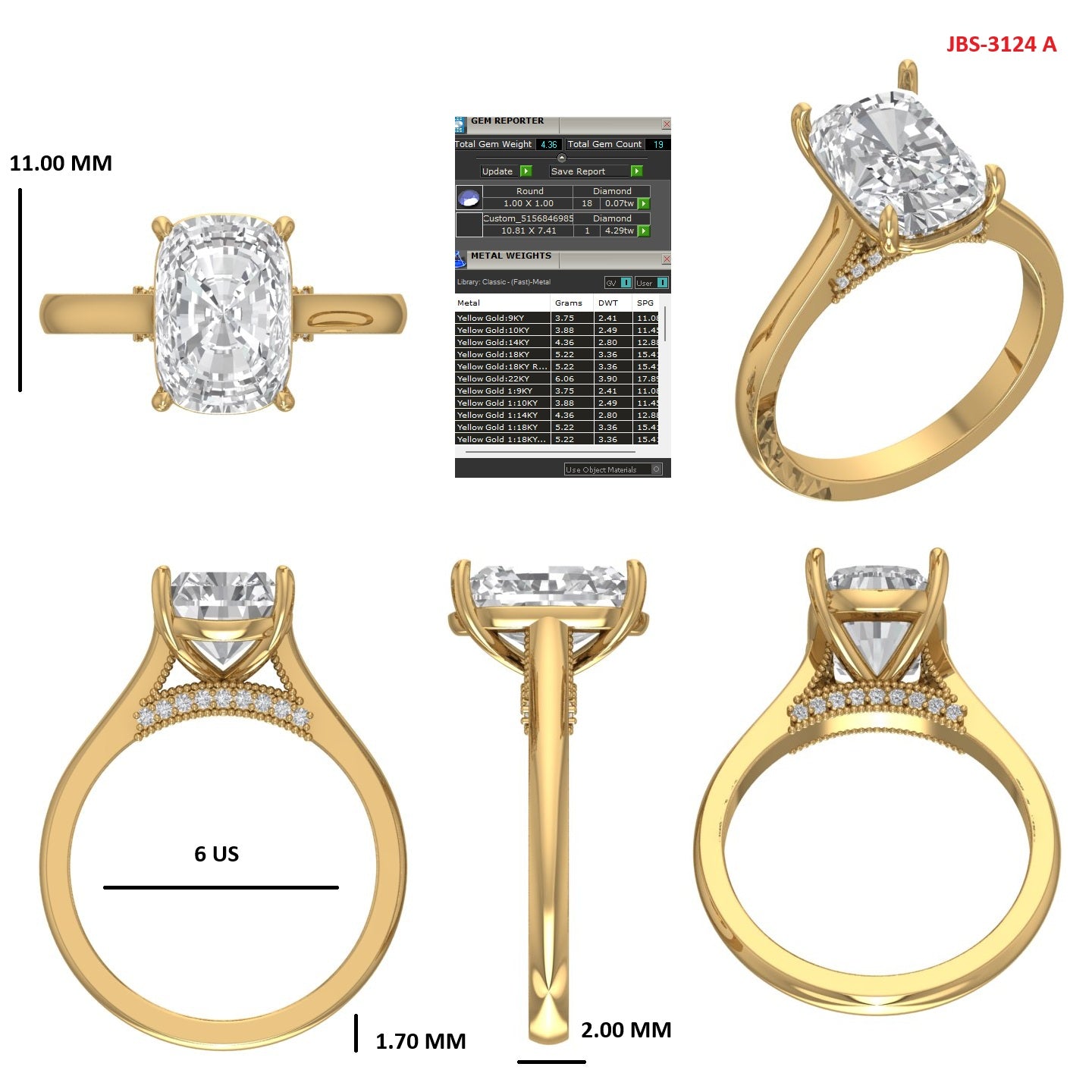 Custom Ring Order -Ana Old Mine