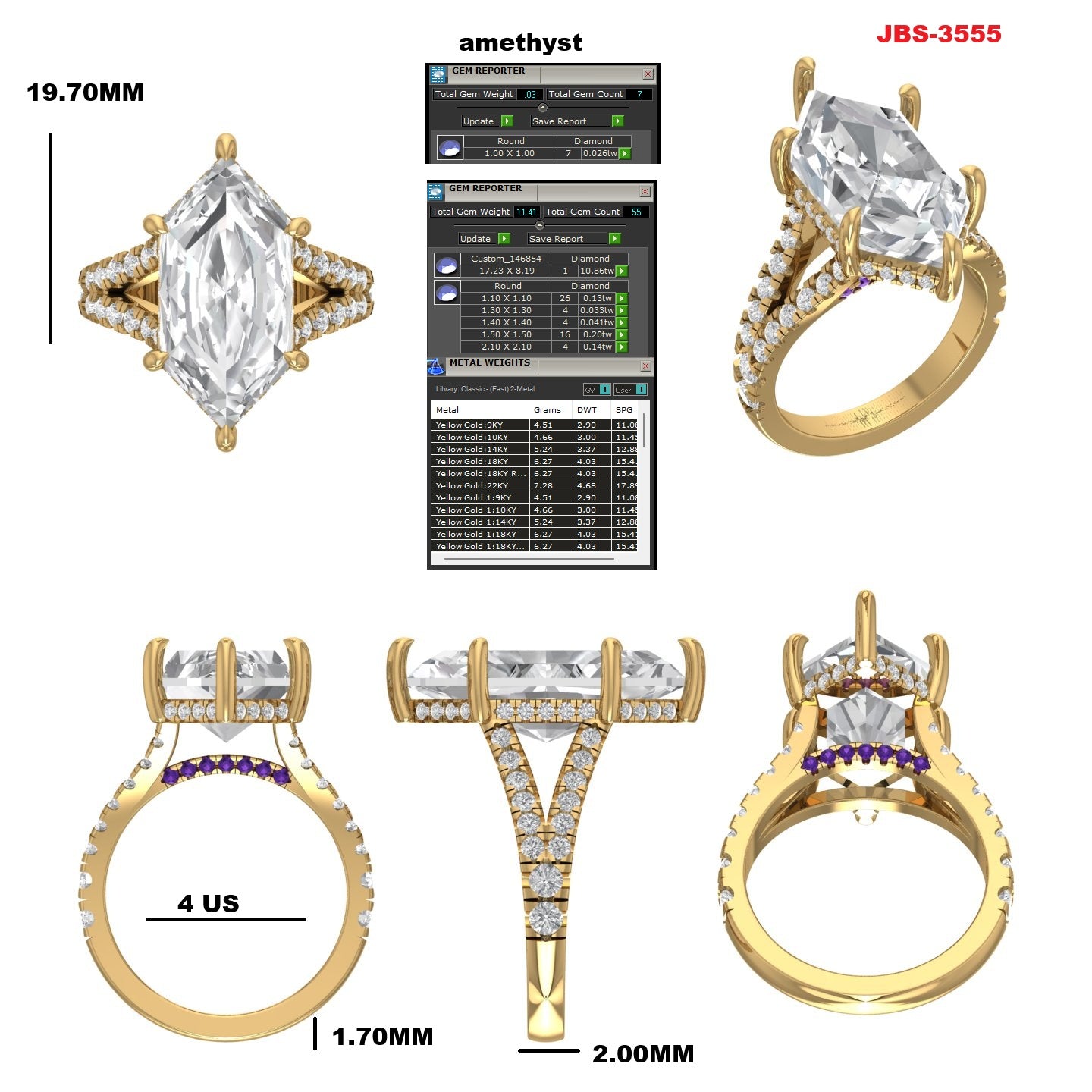 Custom Ring Order - Connor B
