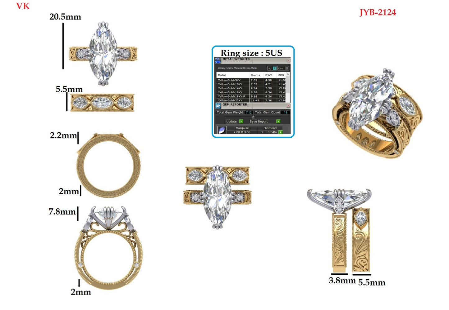 Custom Ring Order Waronga Band