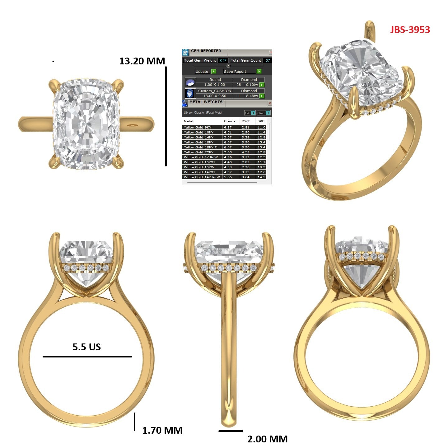 Custom Ring Order -Joanne Old mine