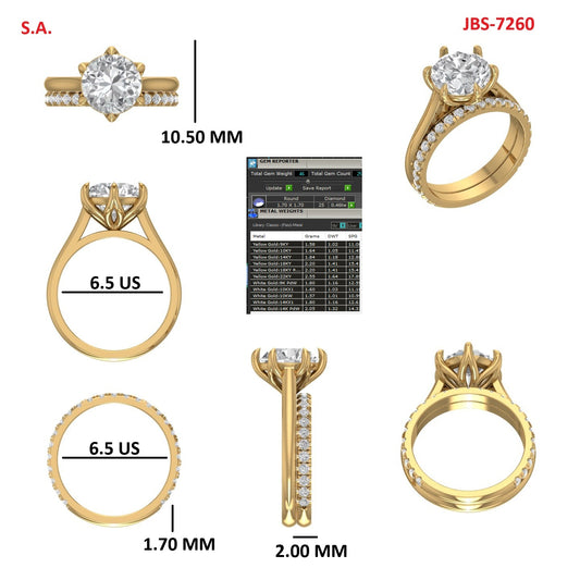 Custom Ring Order Samantha Field three rings