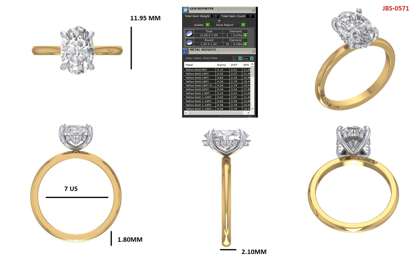 Custom Ring Order - Maydelin