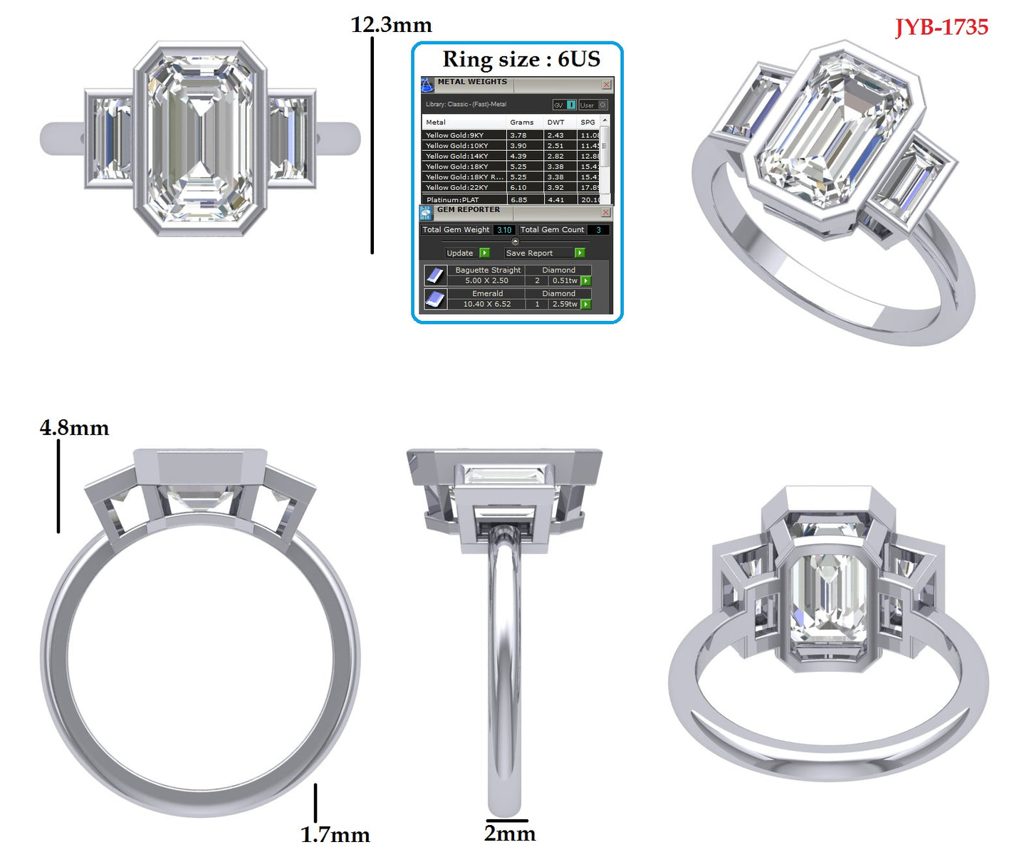 Custom Ring Order - Krisztina