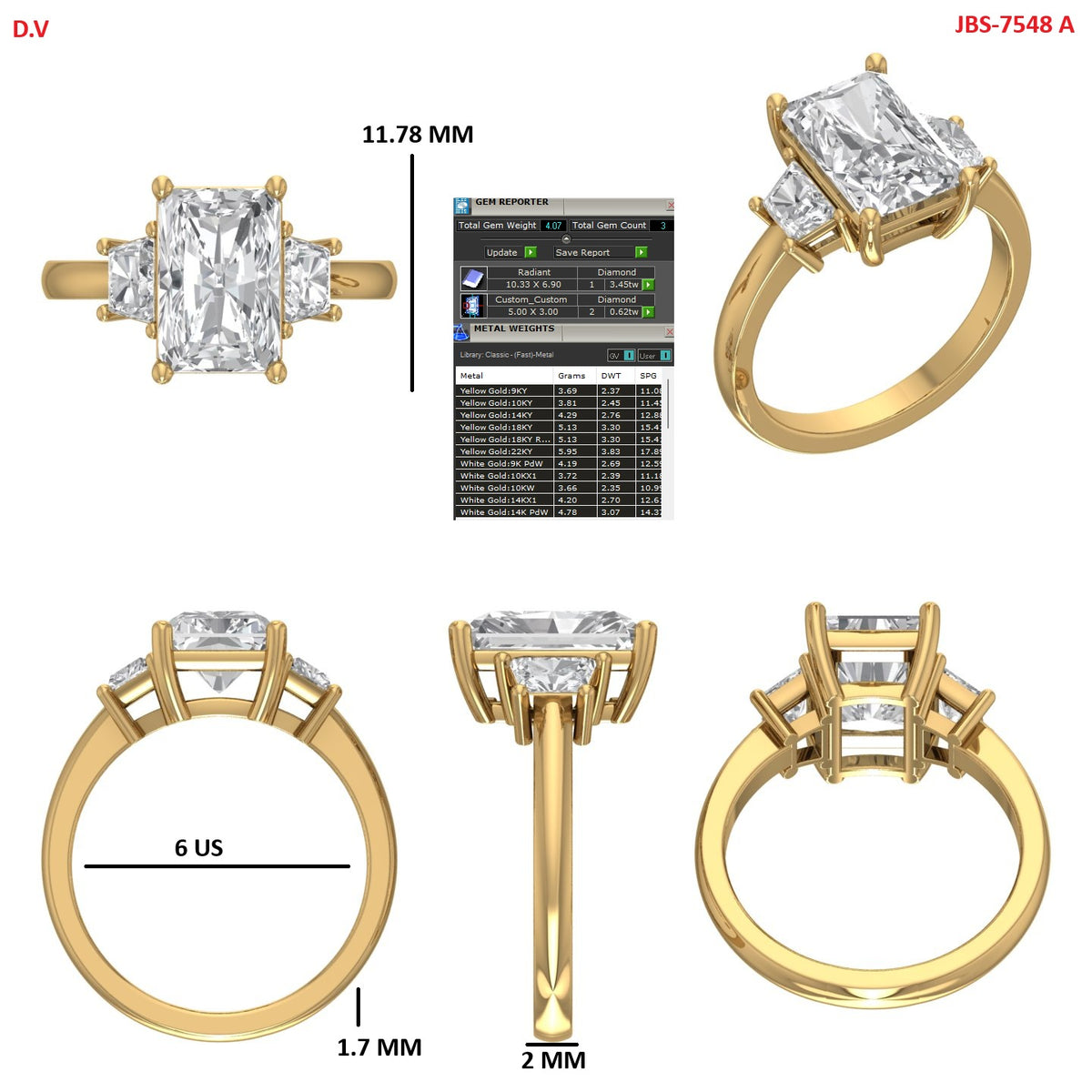 Custom Ring Order Tyler/Haylee