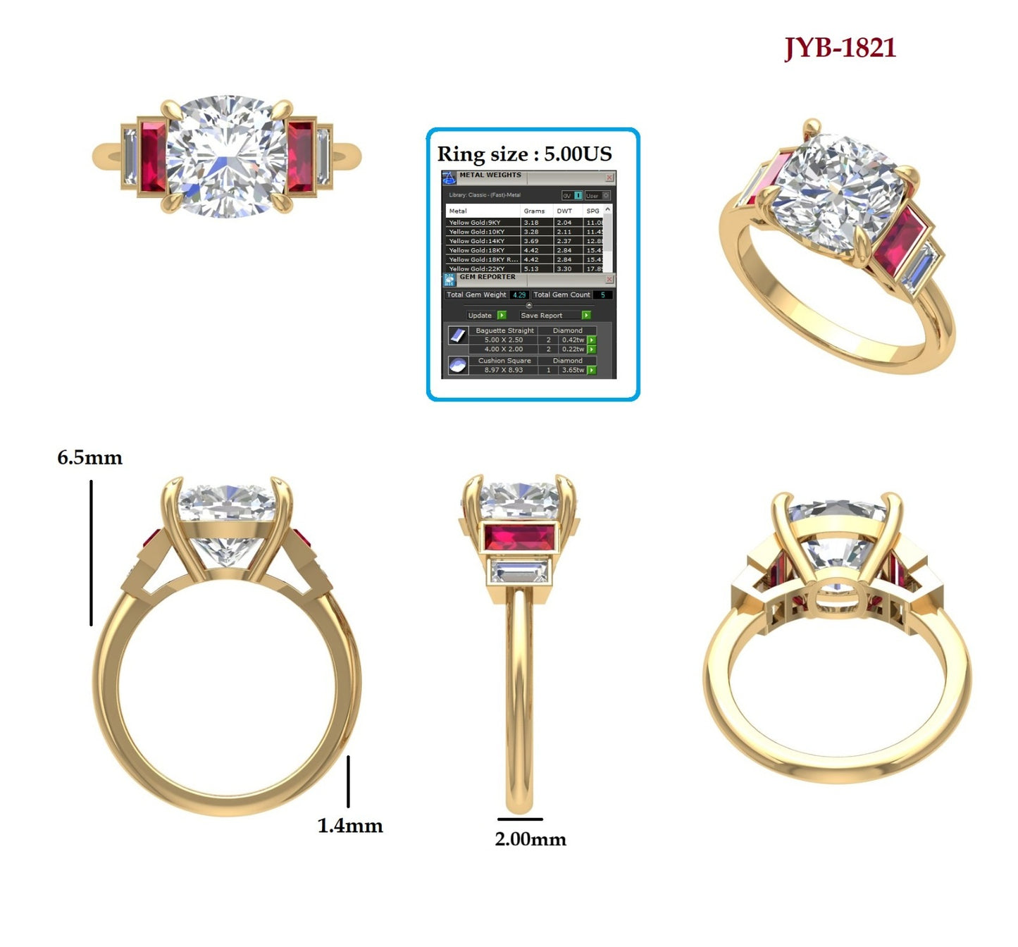 Custom Ring Order Katie S