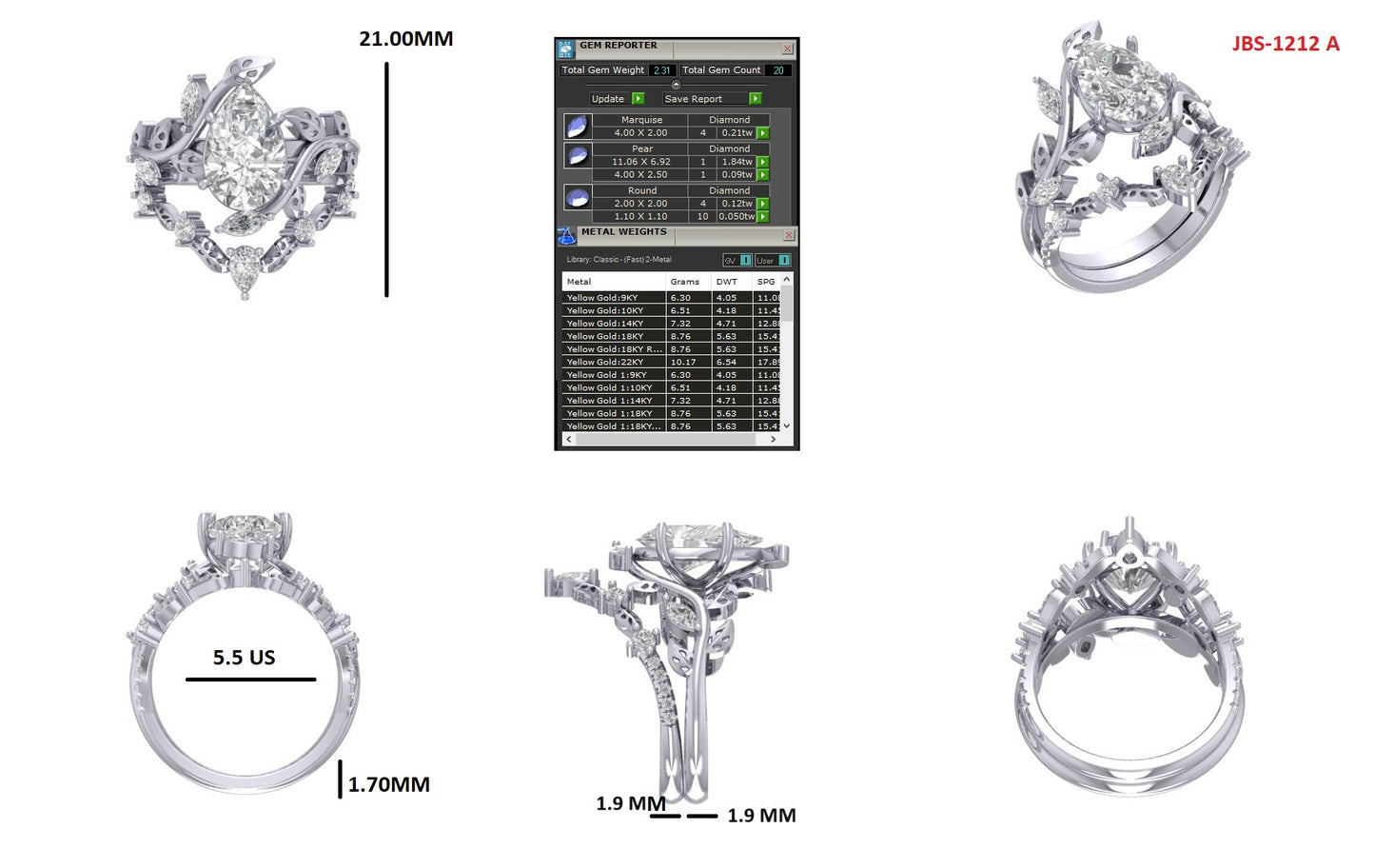 Custom Ring Order Kaden