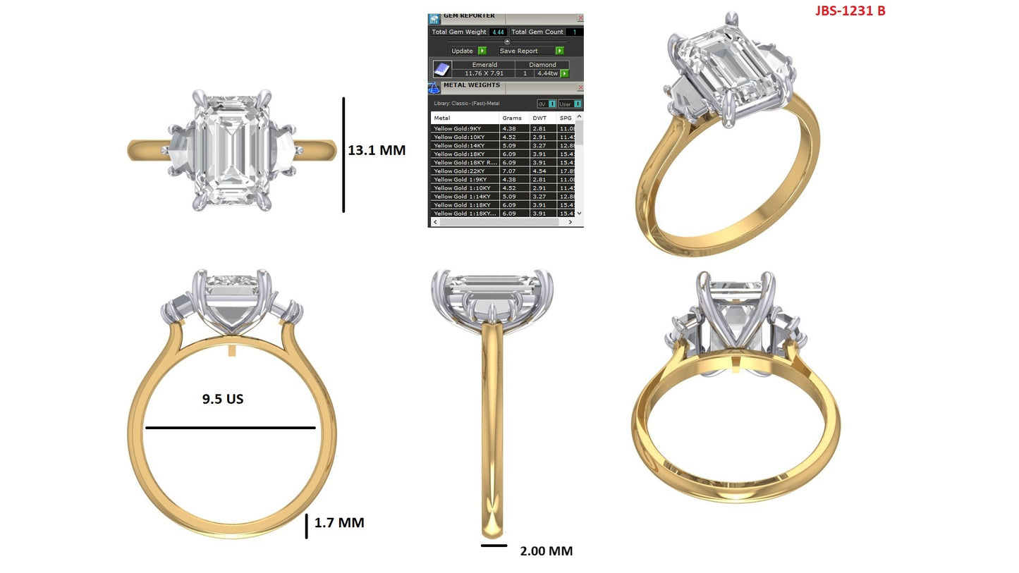 Custom Ring Order Becky