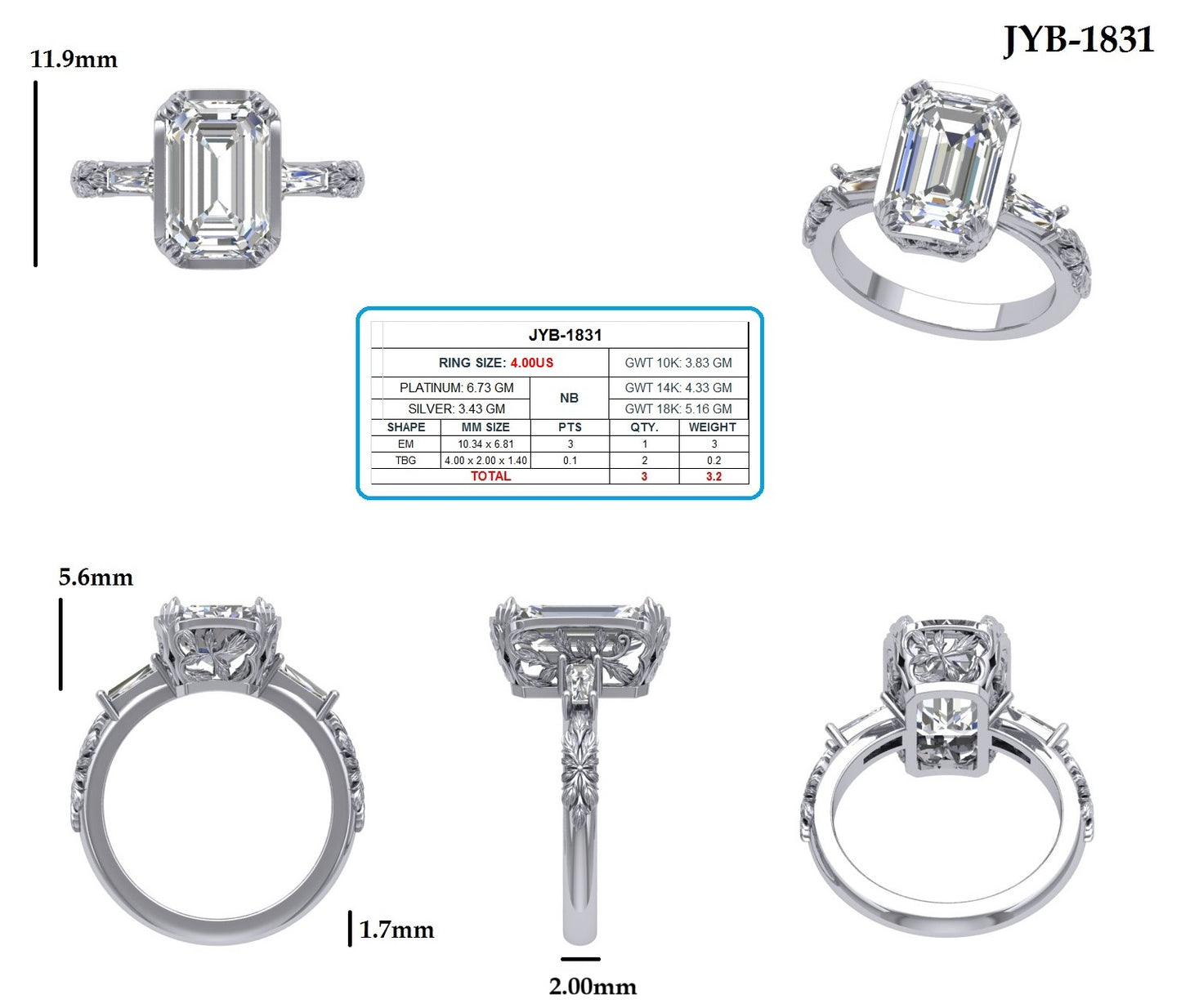 Custom Ring Order Emma Vintage