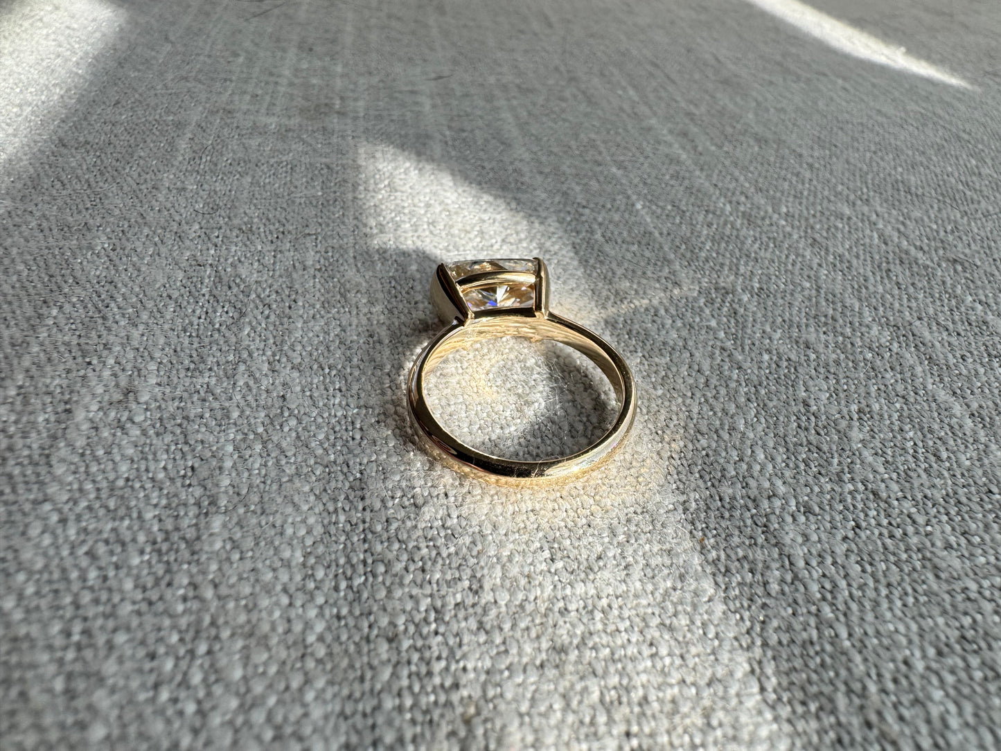 The Tara - Cushion Cut Lab Grown Diamond Engagement Ring