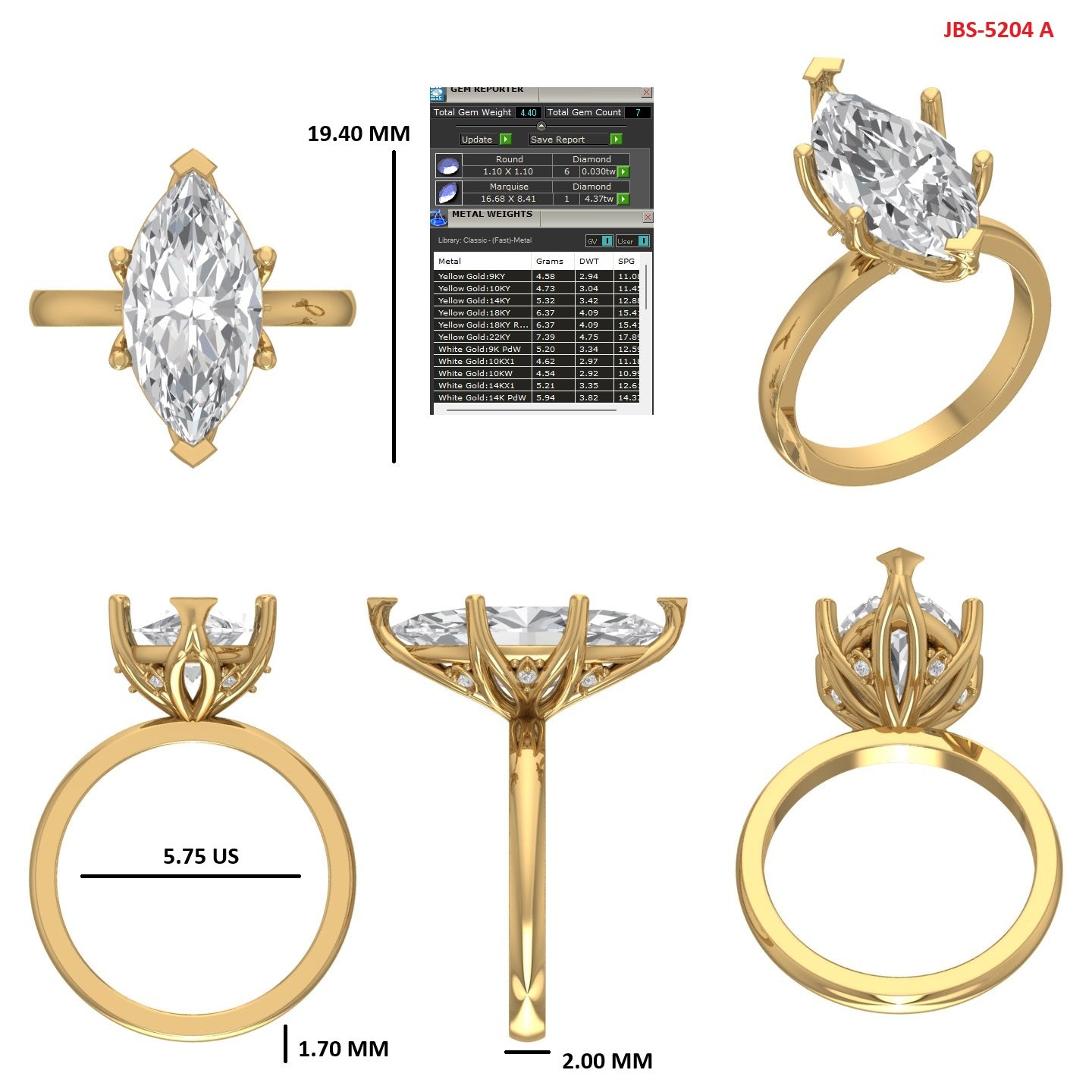 Custom Ring Order Josh Z