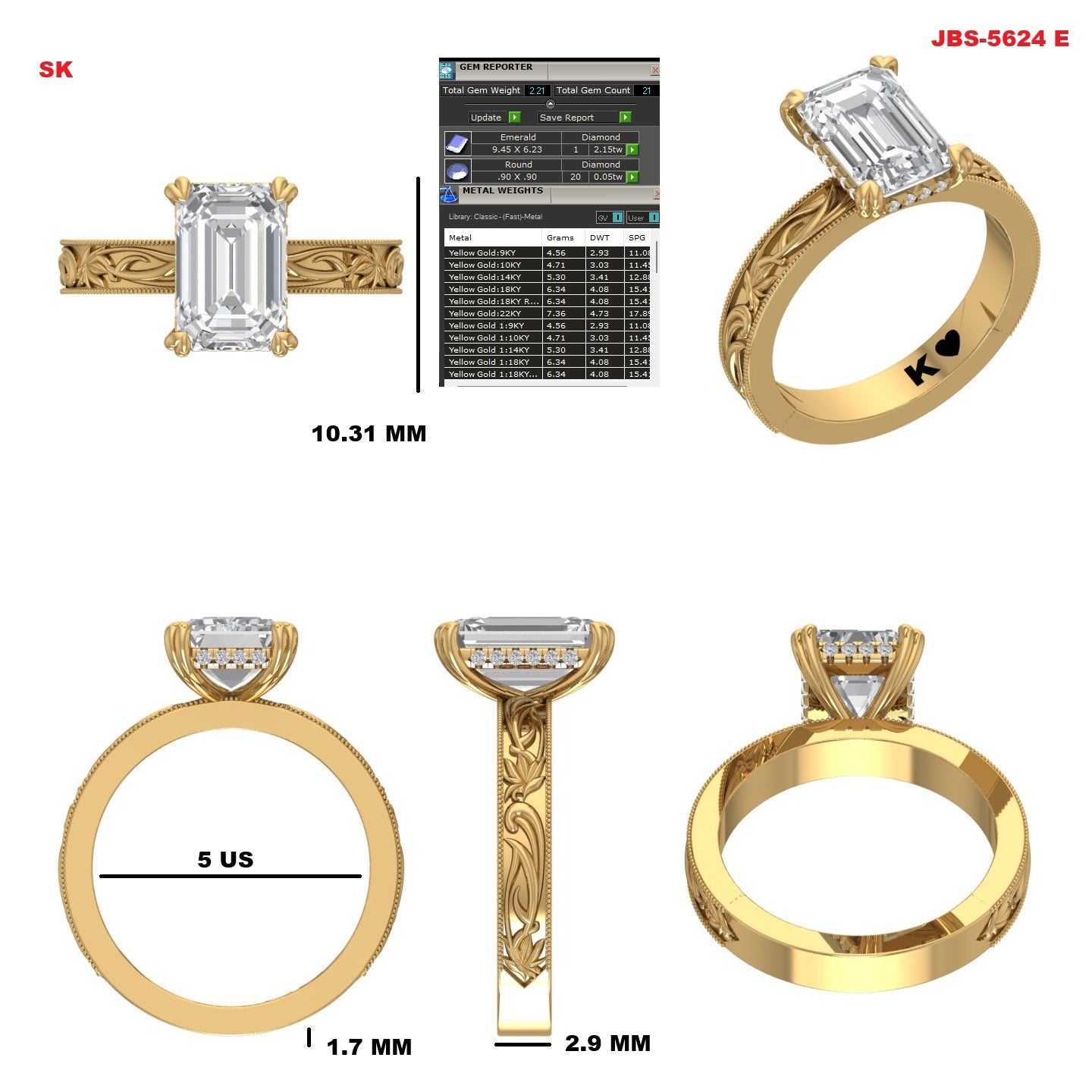 Custom Ring Order Ikram