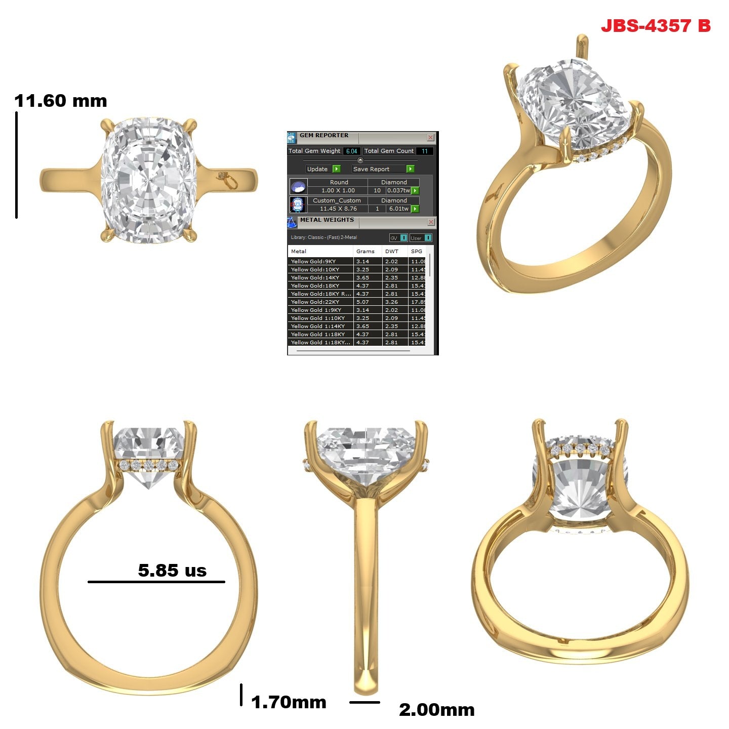 Custom Ring Order - Jenn Old Mine
