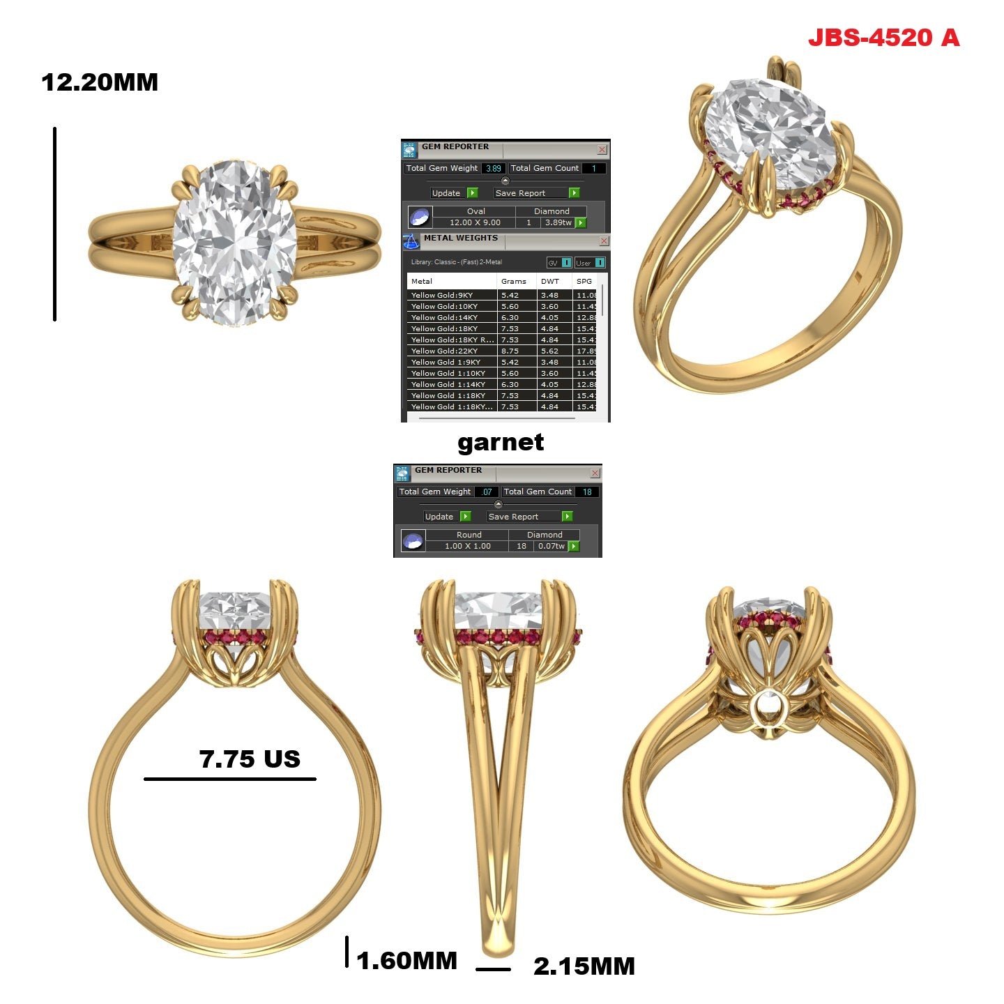 Custom Ring Order - Regan