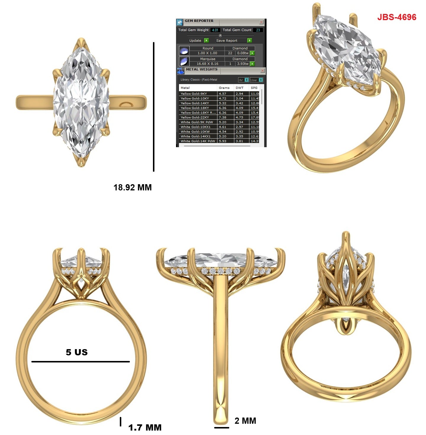 Custom Ring Order - Alexia