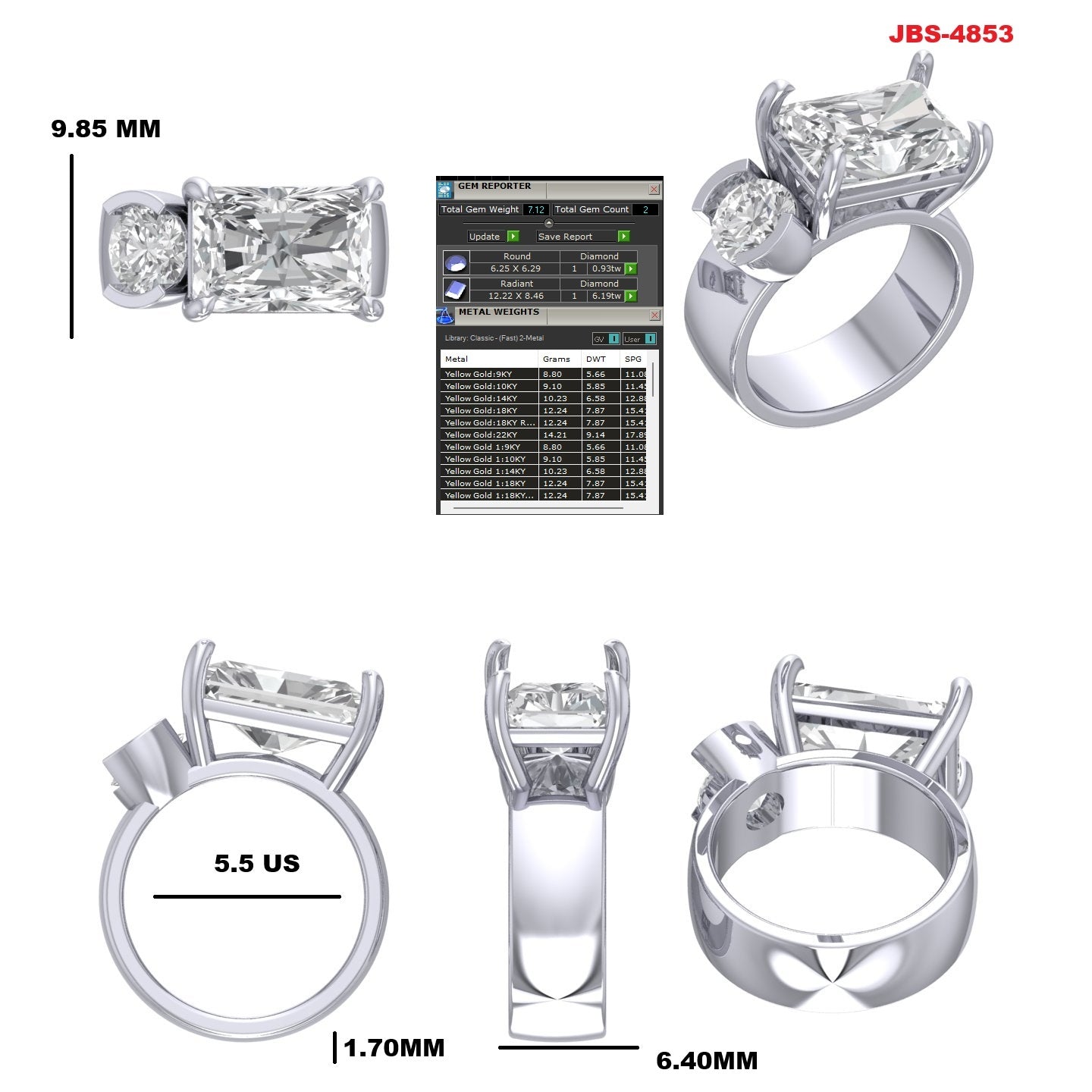 Custom Ring Order -Candace