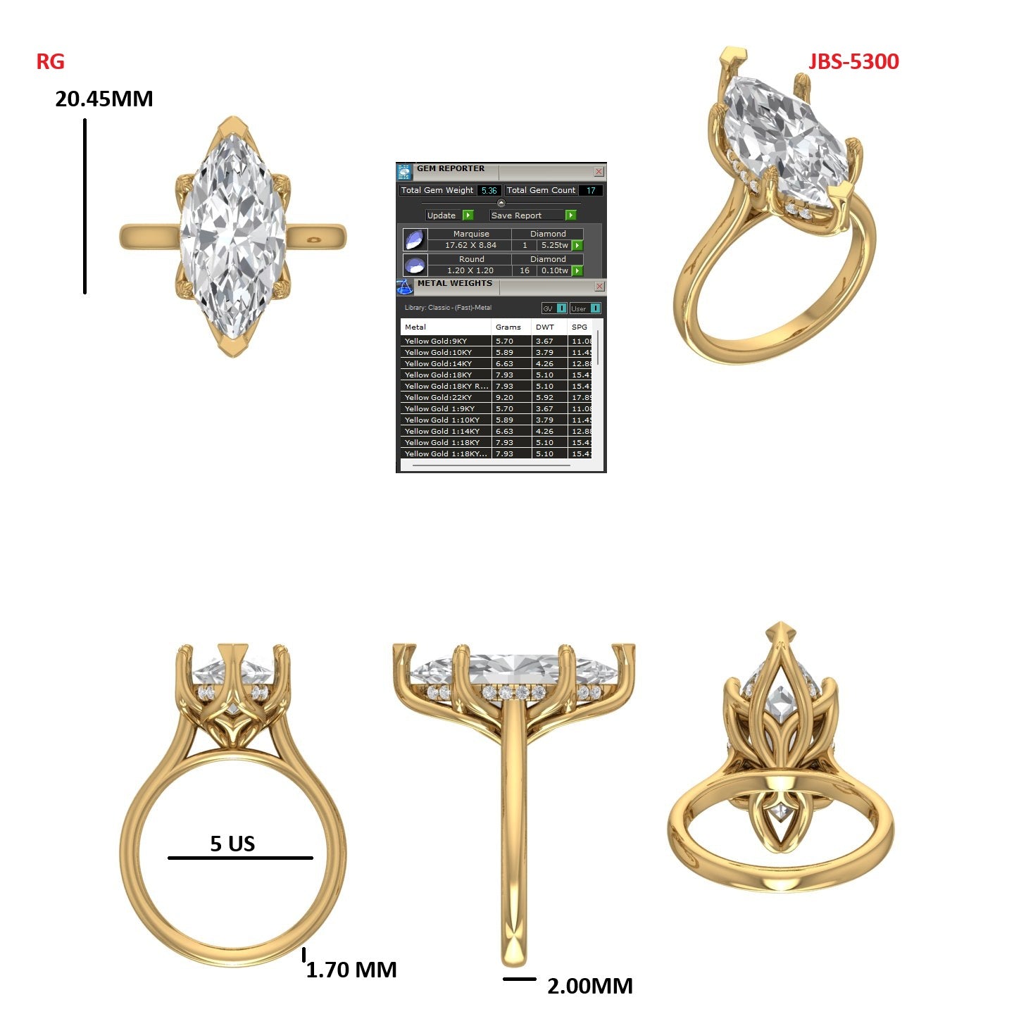 Custom Ring Order Landis