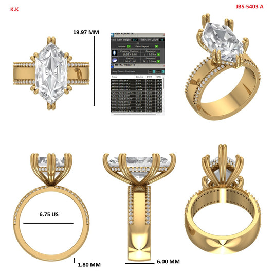 Custom Ring Order John Engagement DM