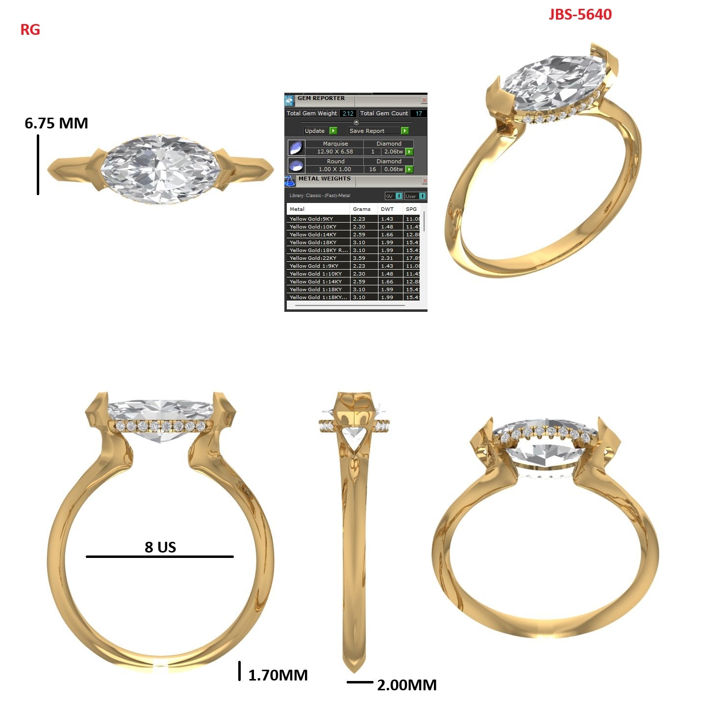 Custom Ring Order Tenisha Jolie setting