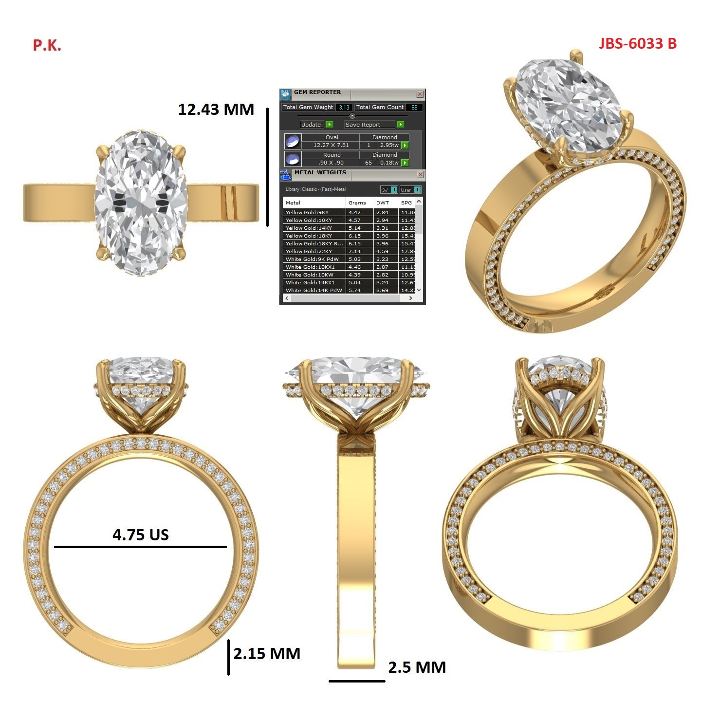 Custom Ring Order Jaelyn/Cy