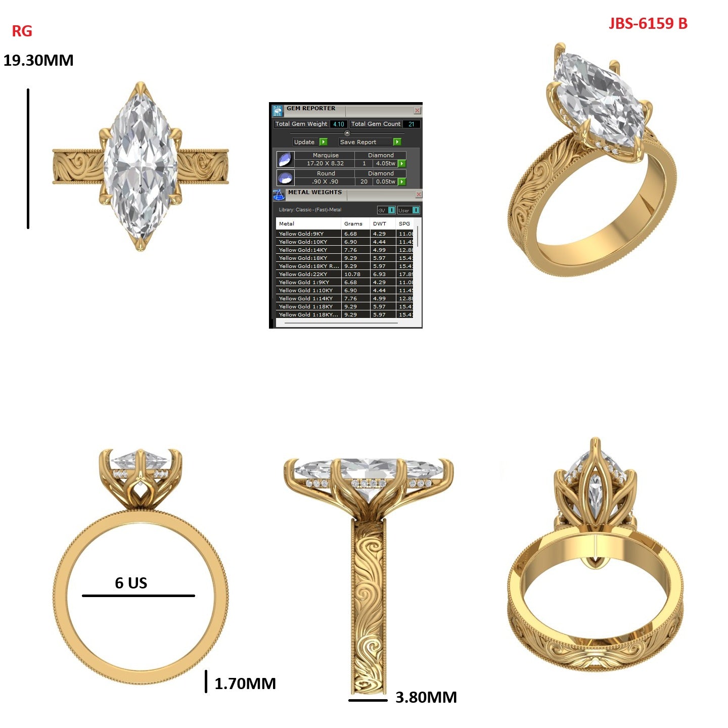 Custom Ring Order Joel