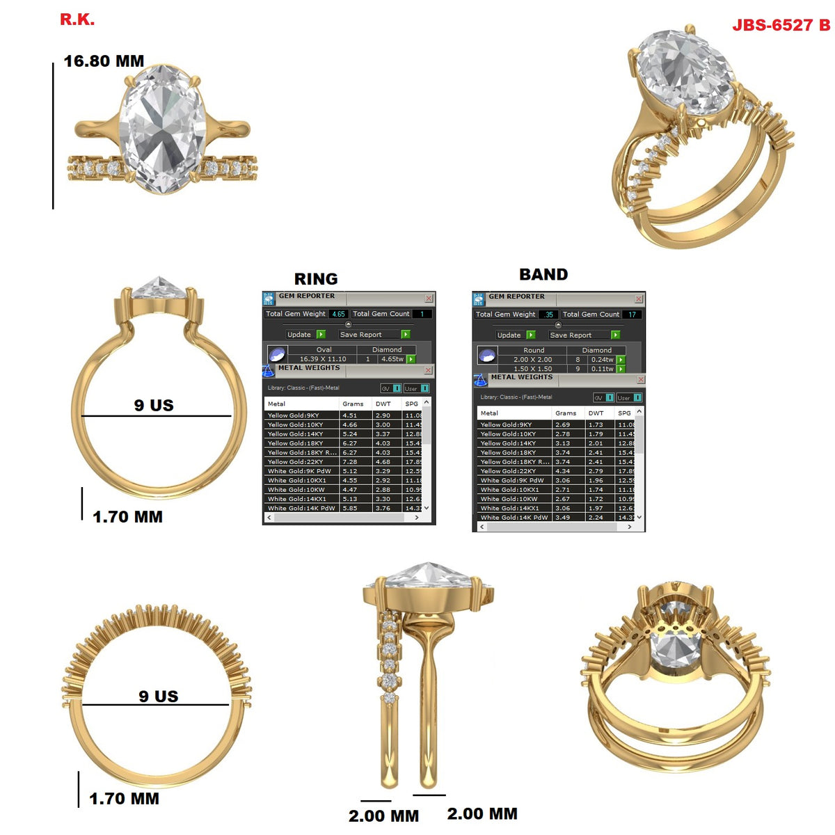 Custom Ring Order - Jessica Perry