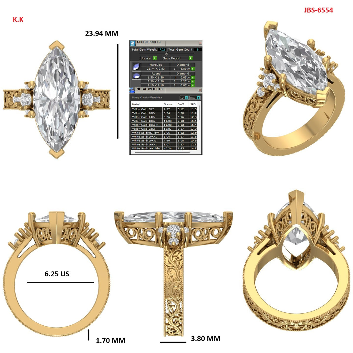 Custom Ring Order - Sydney/Elijah