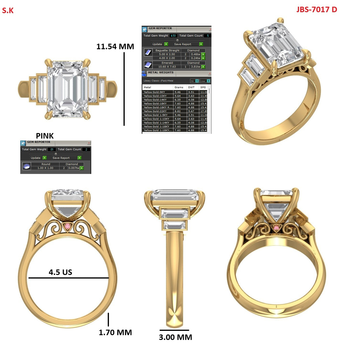 Custom Ring Order Scott O 10k