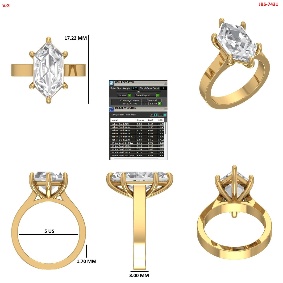 Custom Ring Order Nathan S.